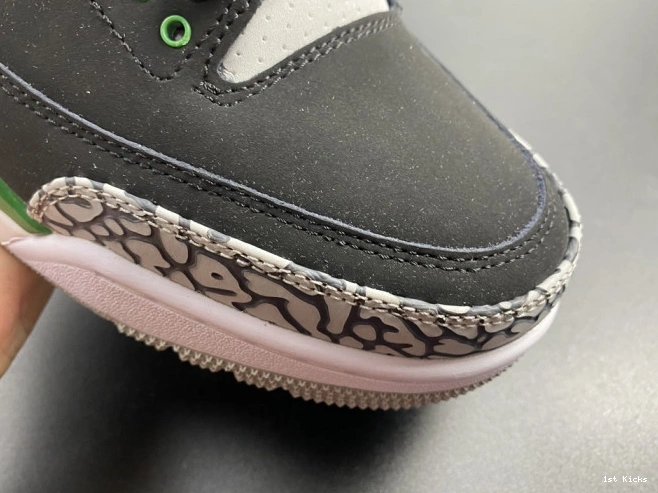 1st Kicks Shoes 3 Green CT8532-030 Air Pine Jordan 0801